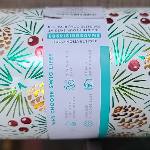 Swig Life Pinecone Tumbler with Straw - Picture 2 of 3